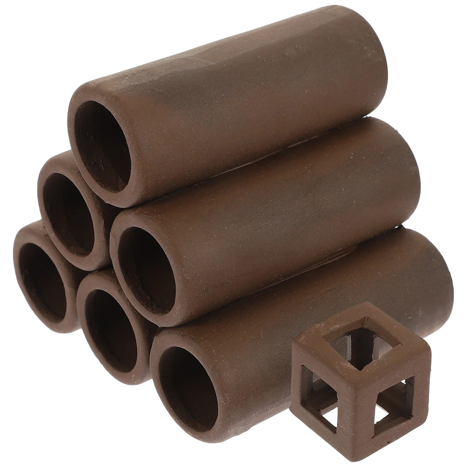 

2Pcs Ceramic Fish Shelter Chic Aquarium Hideout Natural Fish Tank Decorations Landscape Decor Aquarium Decorations