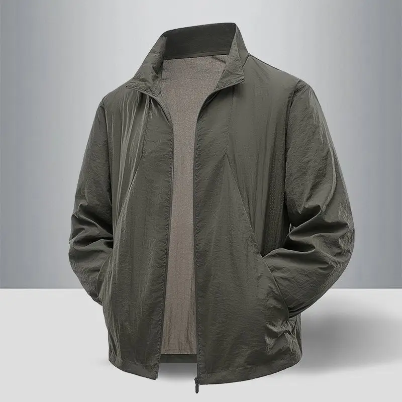 

Весенние куртки для пешего туризма, мужские ветровки, пальто для кемпинга, солнцезащитная одежда, ультратонкая мужская спортивная одежда для рыбалки, дождевик