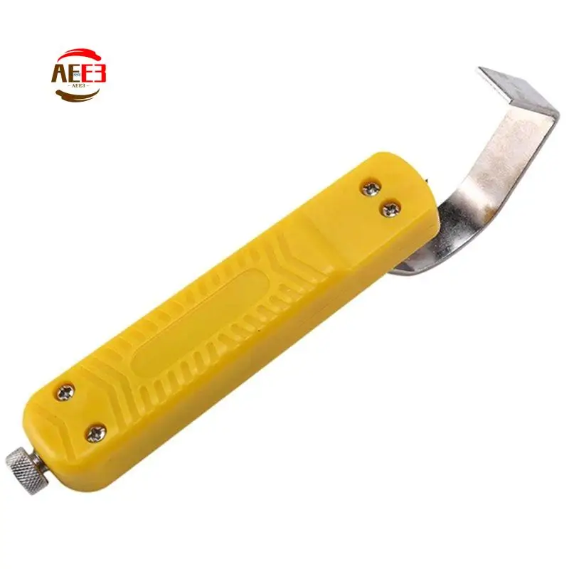 AEE3-Network Cable Strippers Adjustable Insulation Round Wire Strippers For Stripping Round PVC Cable Diameter, LY25-4