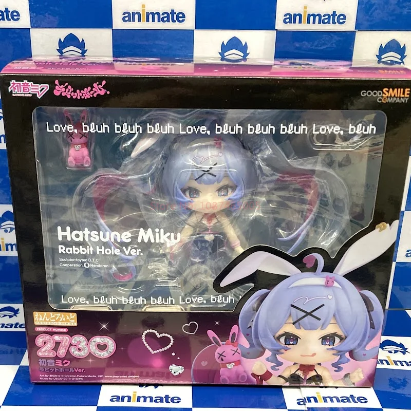 Auf Lager Original Good Smlie Company Gsc Hatsune Miku 2730 Kaninchenloch PVC Q Version. Actionfigur Anime Modell Spielzeug Sammlerstücke Geschenk