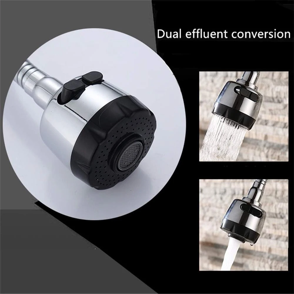 360° Rotation Kitchen Faucets Saving Tap Water Extension Nozzle Tap Sink Faucet Double Hole Bathroom Accessories