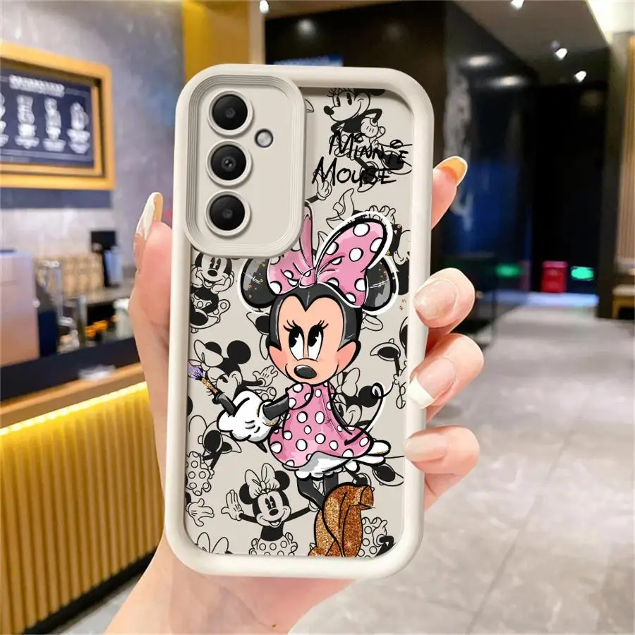 

Case for Samsung Galaxy A54 A52 A14 A53 A12 A13 A23 A71 A34 A51 A13 A33 A15 A32 A22 Phone Cover Cute Disney Mickey Minnie Mouse