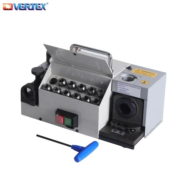 Precision drill bit grinder VDG-13A VERTEX 2-13MM small drill sharpener grinder