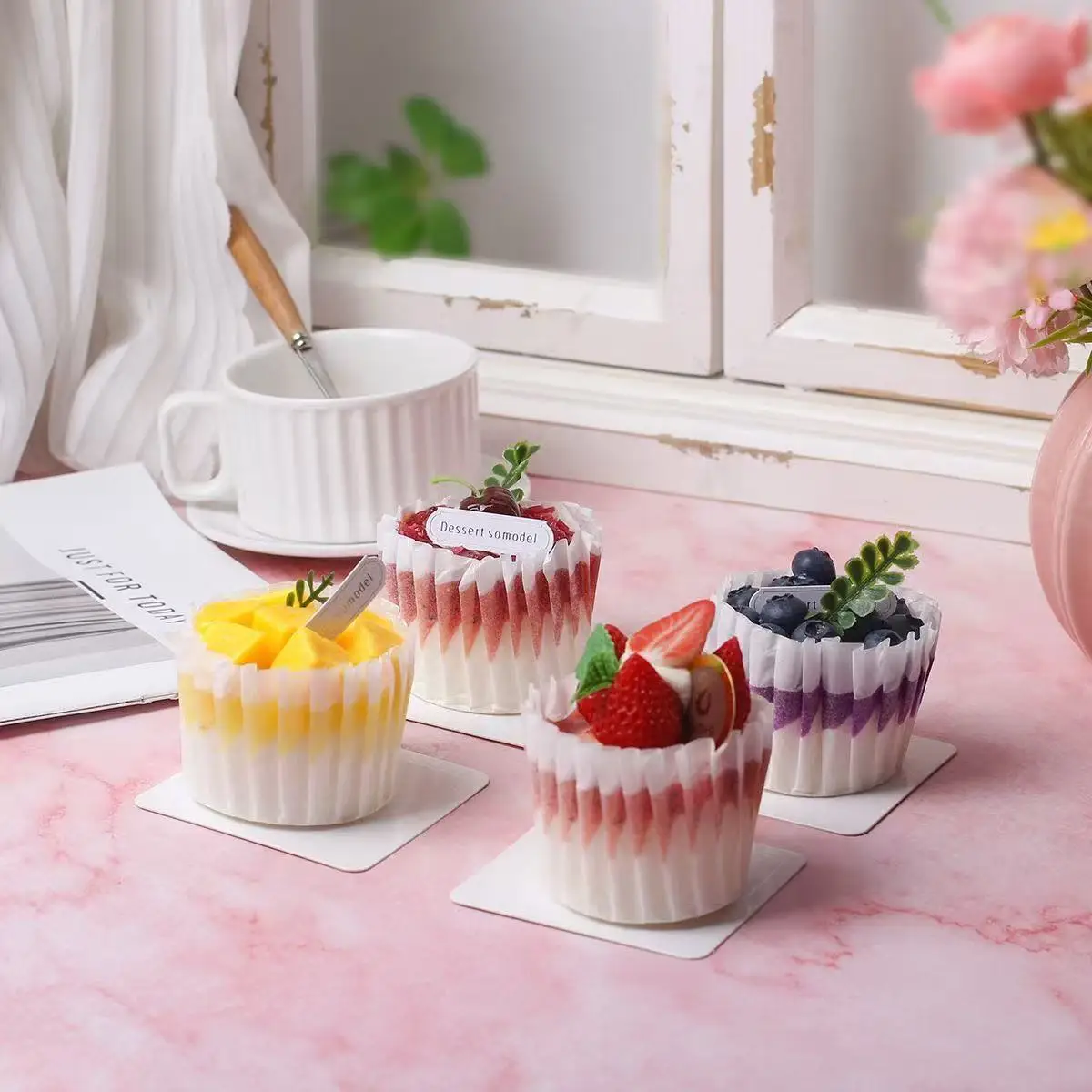 1PCS Faux Basque Fr…