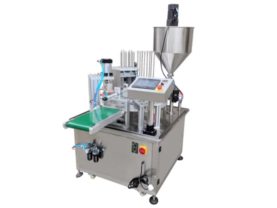 Rotary Aluminum Foil Coffee Pod Liquid Water Jelly Rotary Yogurt Cheese Cup Filling Machine Sealing Machine