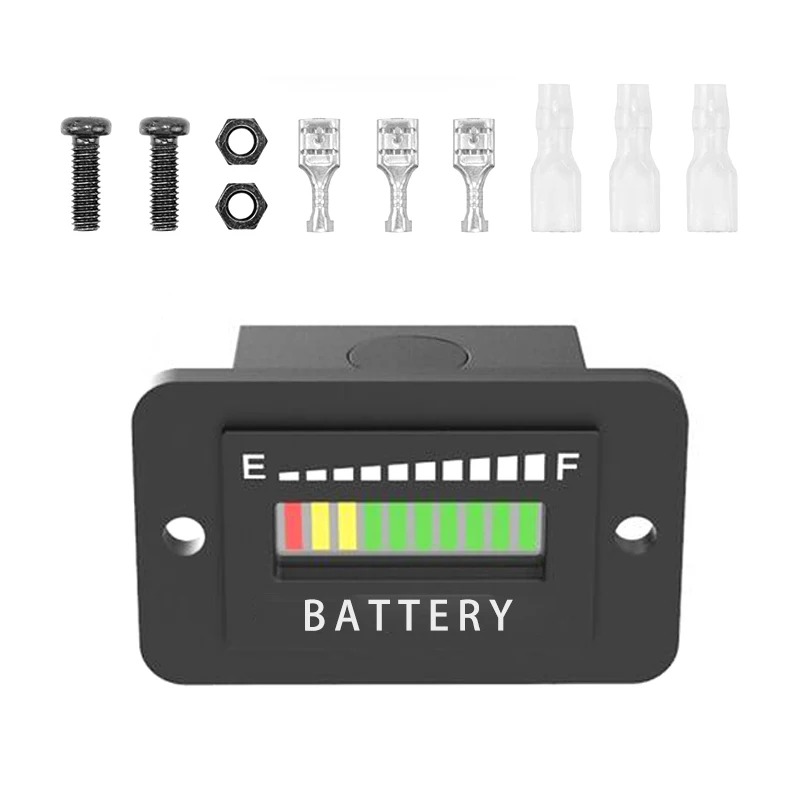 12-24V LED Battery Indicator Meter Gauge Fit for Yamaha Golf Cart Ezgo Club Car