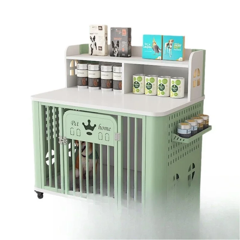 Modern wooden dog cage, pet cage, Italian cat and dog universal nest, small and medium dog villa
