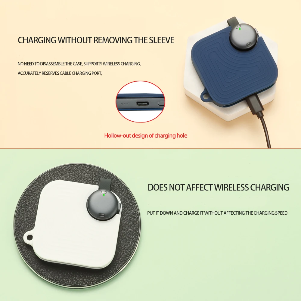 

Soft Silicone Protector Case Housing For Soundcore Work Recorder Shockproof Cover Scratch Resistant Sleeve ​