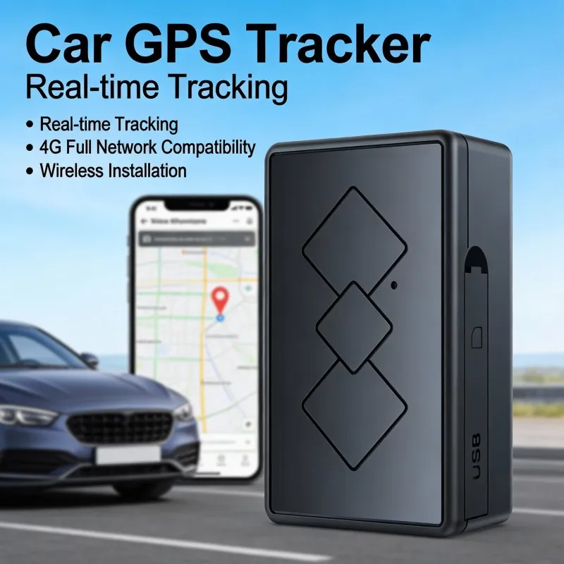 GPS locator, 4G car mounted Beidou satellite locator, car anti-theft tracker，mini  GPS tracker