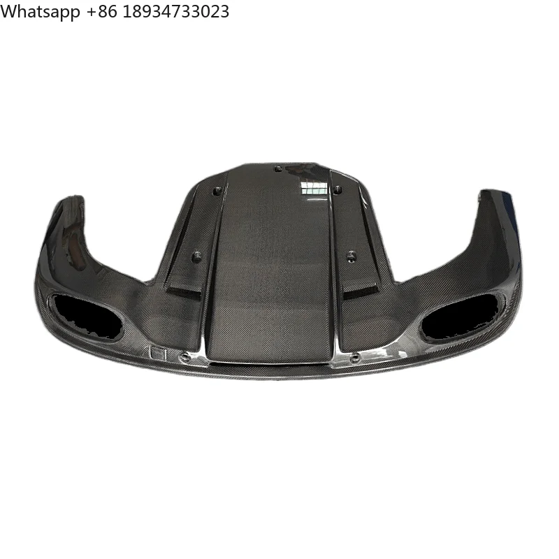 

New Carbon Fiber Rear Diffuser Lip Small Surround Body Kit 4.0 Displacement for 12-14 Continental GT Upgrade Conditions