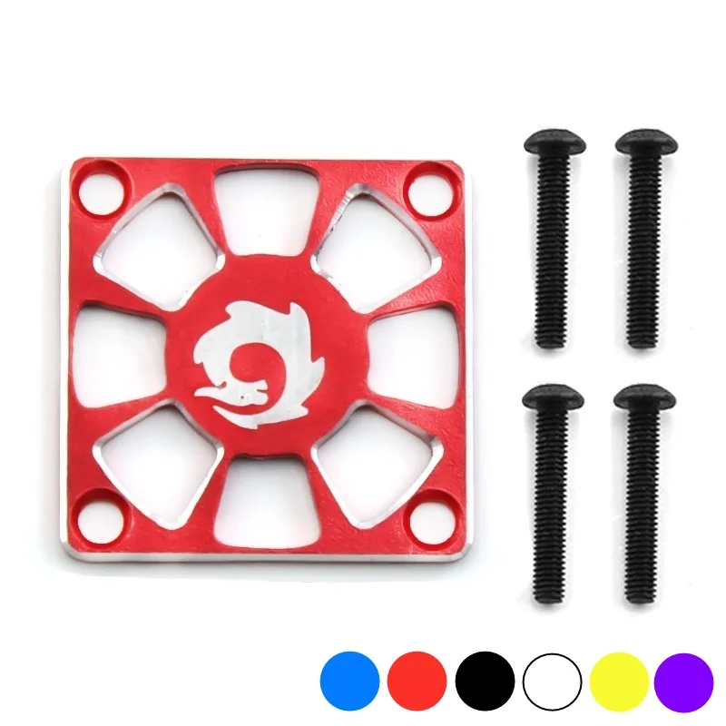 Aluminum Alloy Cooling Fan Cover 30x30mm For RC Motor ESC Electric Regulating Fan Protection Cover