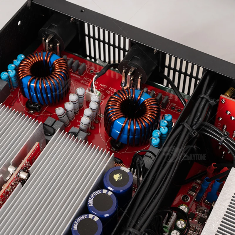 2U 4 Channel Power Amplifier Class D Power Amplifier 10000W Professional Stage Speaker Amplifier