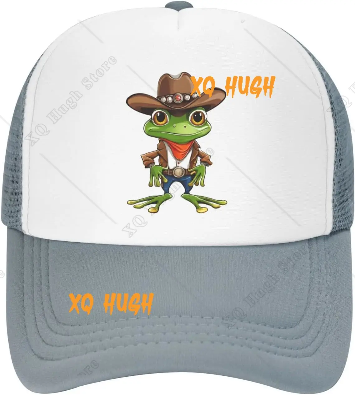 Mesh Dad Hat Adjustable Washed Funny Cute Tree Frog Cowboy Cool Baseball Dad Cap Funny Distressed Ball Trucker Cap