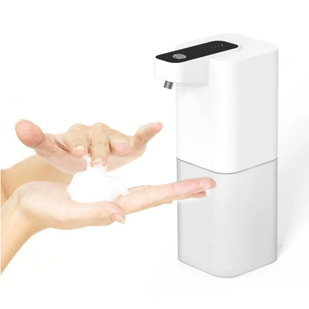 

Automatic Soap Dispenser Infrared Sensing Foam Hand Sanitizer USB Rechargeable Foaming Hand Soap Dispenser for Home Bathrooms