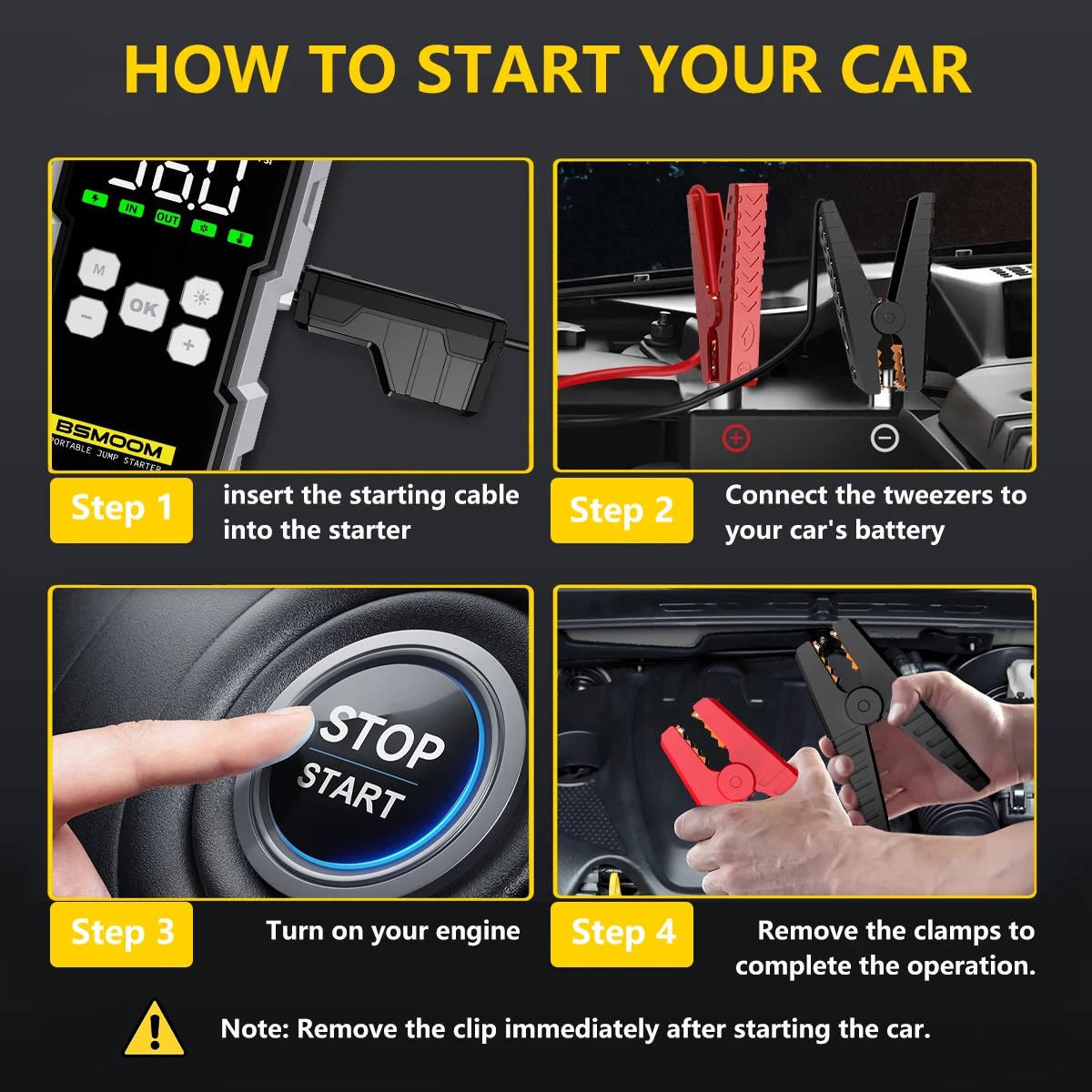 Portable Jump Starter Power Bank 5