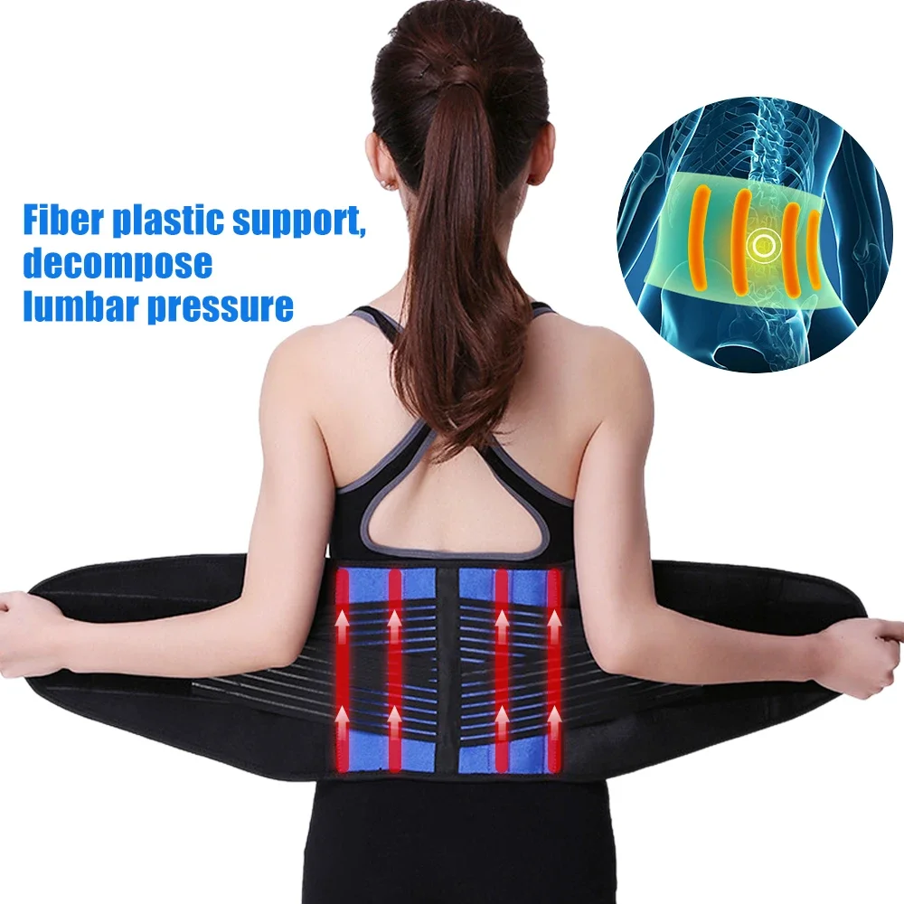 6XL Medical Bone Lumbar Support Belt Posture Corrector Weightlifting Belt Intervertebral Disc Herniation Muscle Pain Relief