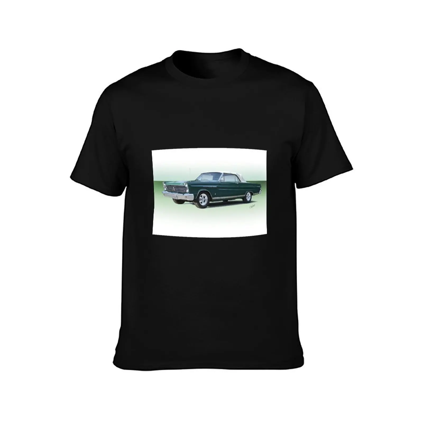 1965 Mercury Comet Caliente' Convertible T-Shirt, Summer Casual Cotton Tee, Oversized Streetwear Tops, Vintage Graphic Print