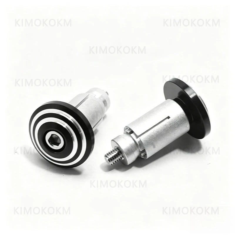 Motorcycle Universal Modification Accessories CNC Handle Plug Retro BWS Huanglong 600 Handle Plug Faucet Handle Plug
