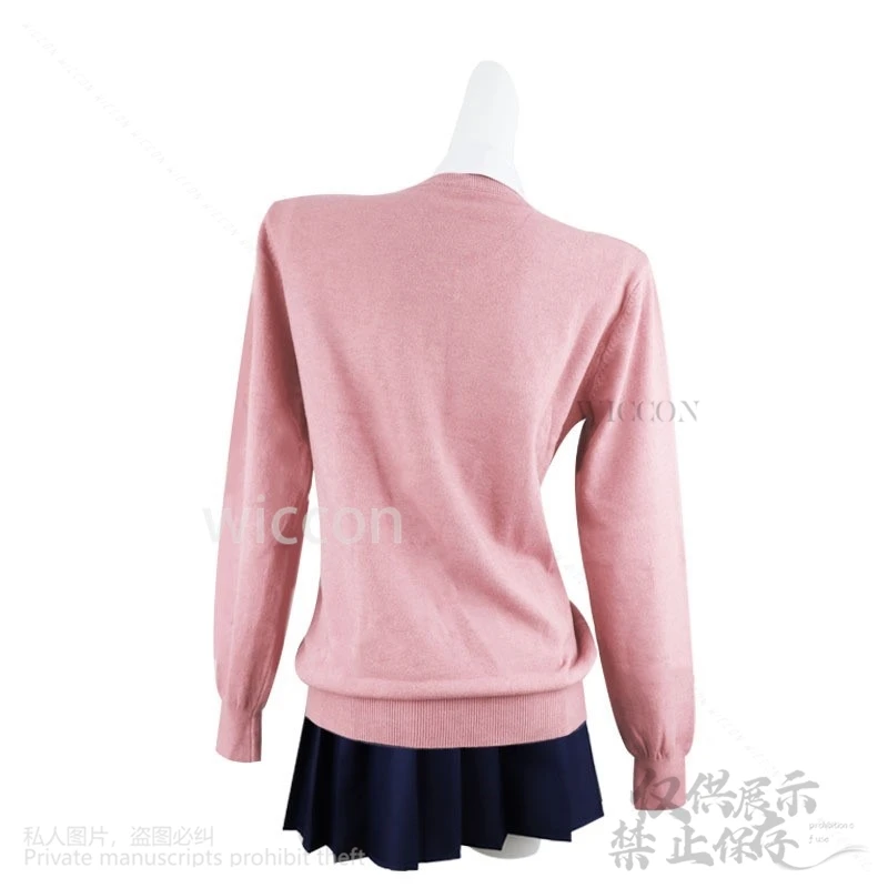 Anime Dandadan Cosplay Costume pour Halloween, Momo Ayase, JK School Uniform fur s, PVD, Perruques de grande qualité, Noël Girl