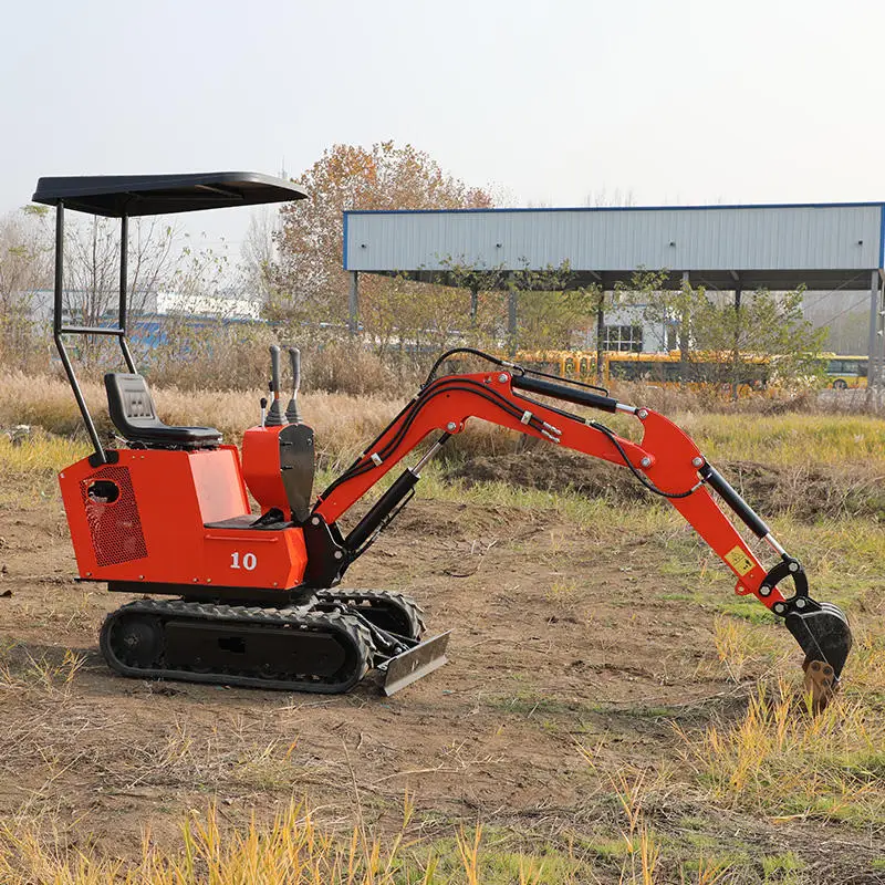 QILU New Type 10Pro 1 Ton Weight Mini High Power Hydraulic Excavator With Competitive Price