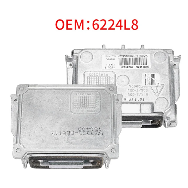 For  508 3008 5008 Citroen C4 C5 DS4 Xenon Headlight Ballast Module 6224L8 Discharge Head Lamp Car