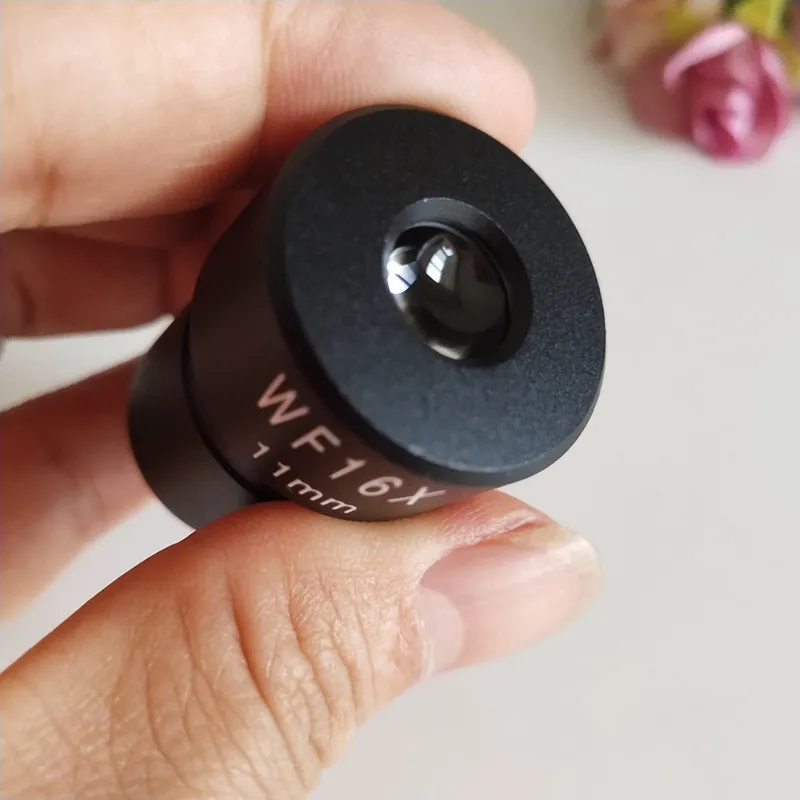 WF10X WF16X Sistema de biomicroscopio gran angular Ransden Lente ocular de microscopio biológico con tamaño de montaje de 23,2 mm 23,2 mm