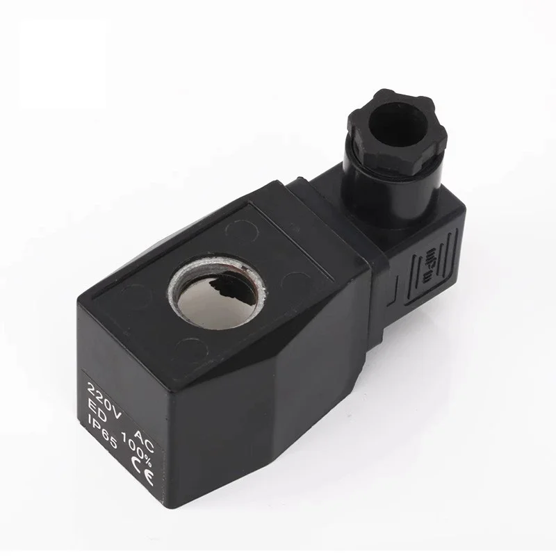 Water valve wrapped plastic coil AB410 all cop-per 2W-15 universal hole 16. 5 high 39mm AC220VDC24V