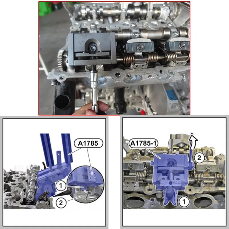 Valve Pressure Springs Removal Installer Tool For BMW B38 B48 B58 Enginbes