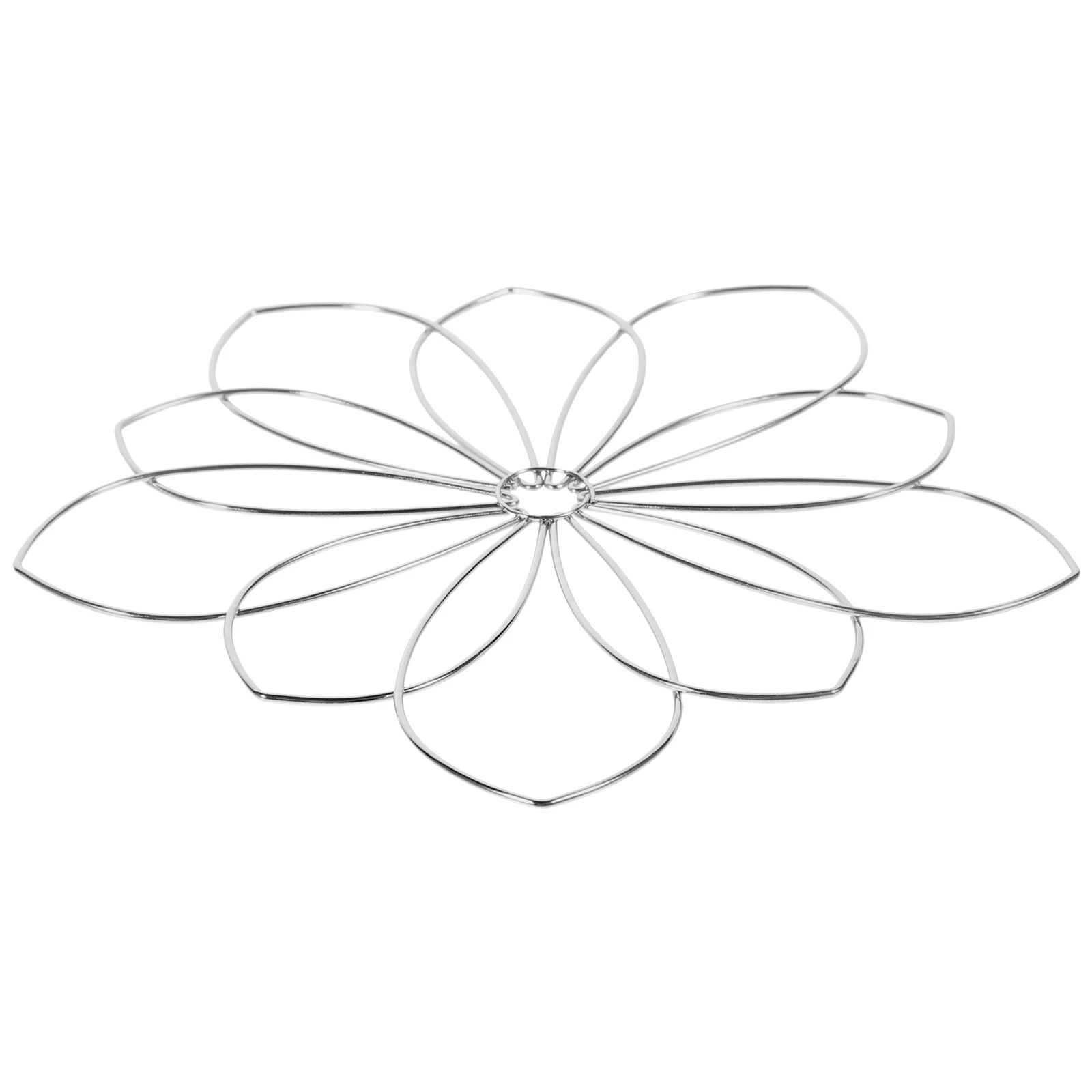 

Flower Arrangement Aid Holder Floral Wire Stem Fixer Wrought Iron Tools Metal Frog Reusable Durable Chic Design for Vase