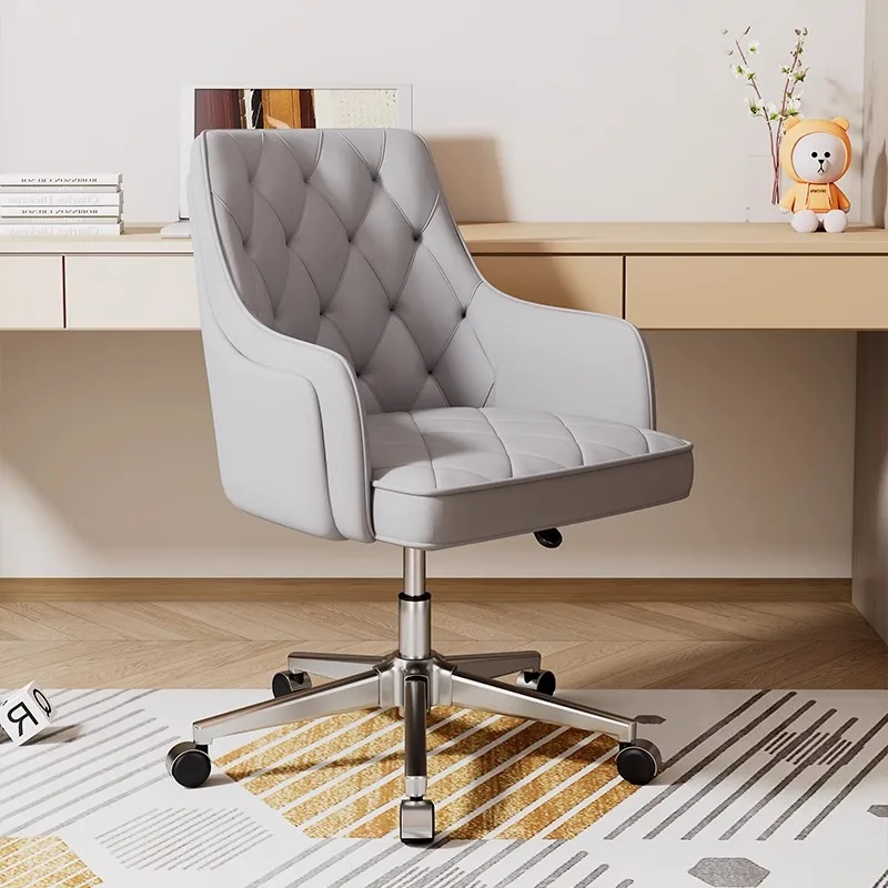 

Необычный офисный стул для отдыха, водонепроницаемый, Luxairy, оранжевый, компьютерный игровой офисный стул, эргономичный дизайнерский шезлонг, мебель