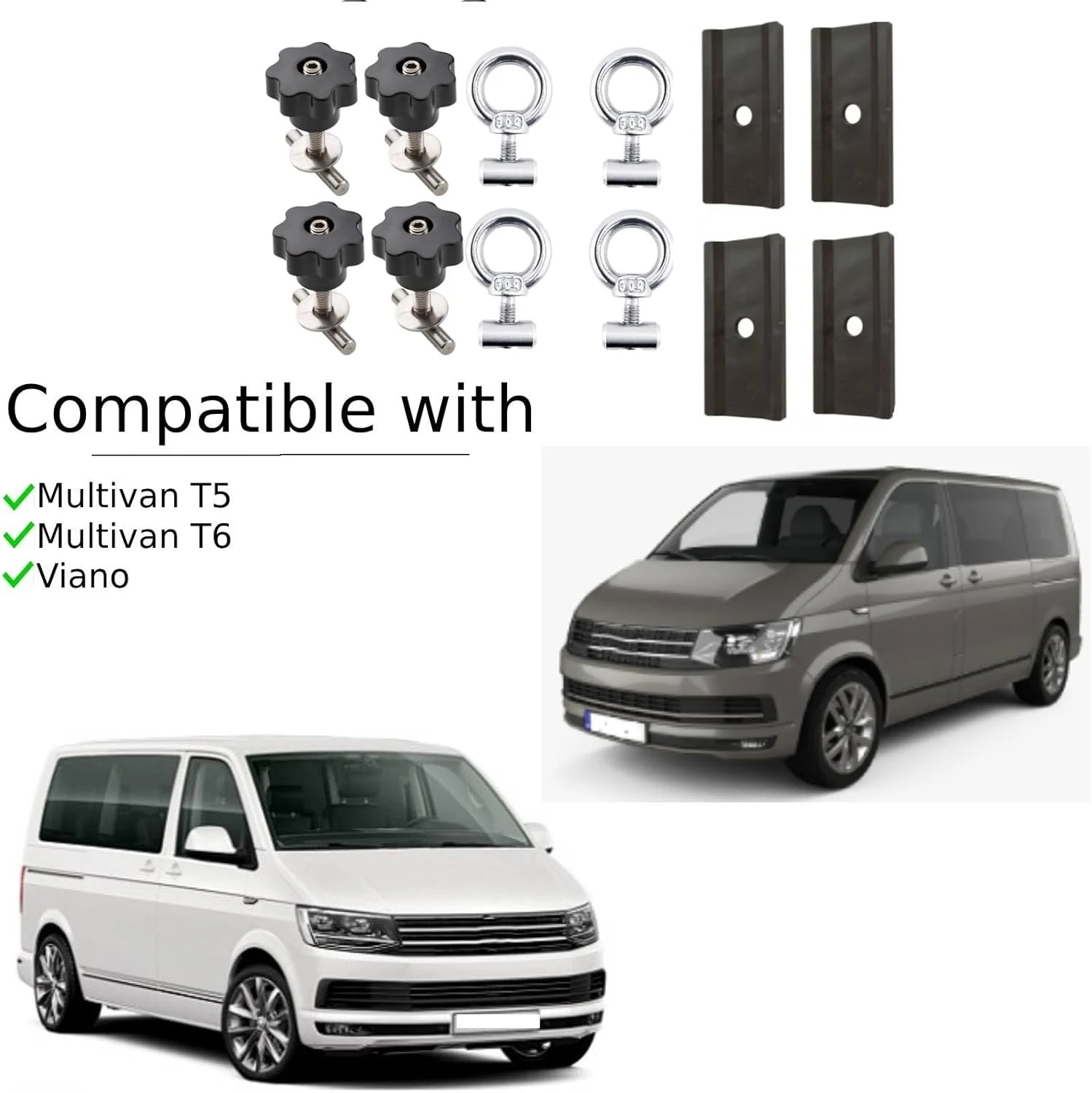 

1set For VW T5 T6 Fastening Screws For Rail Load Securing & Rail Guard Anchor Base Screws 7h5883189e 7h5883084c 7e5883189a