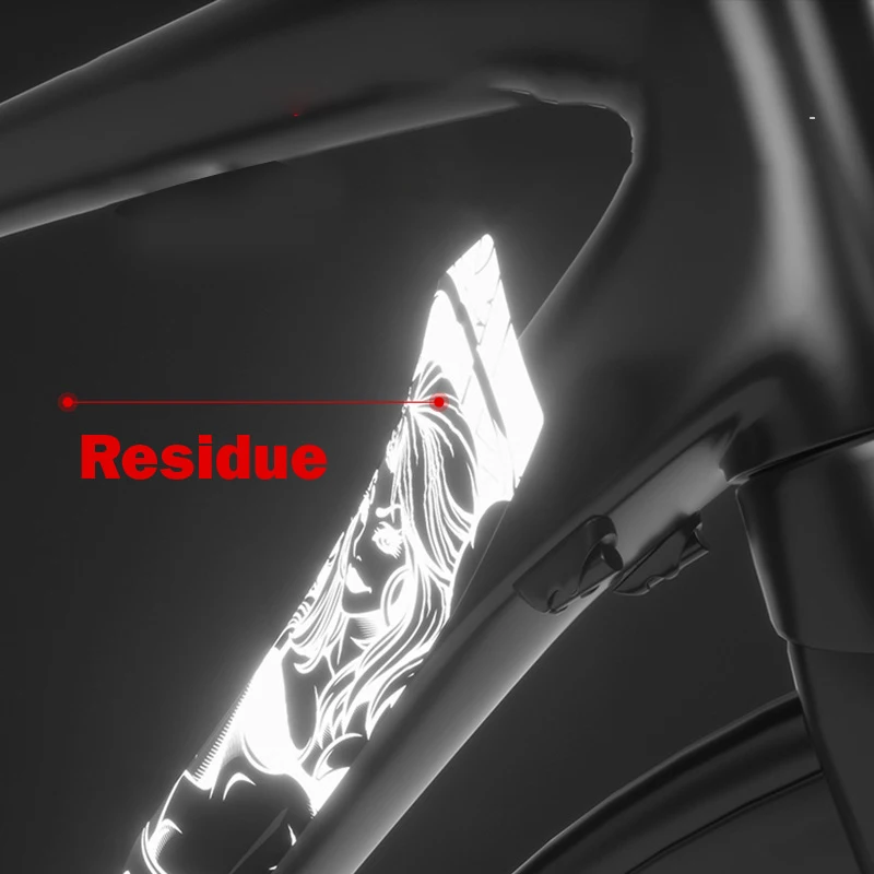 ENLEE Bike Reflective Stickers With Unique Pattern Design Durable Long Lasting Easy Operation Non Slip For Mountain Bike