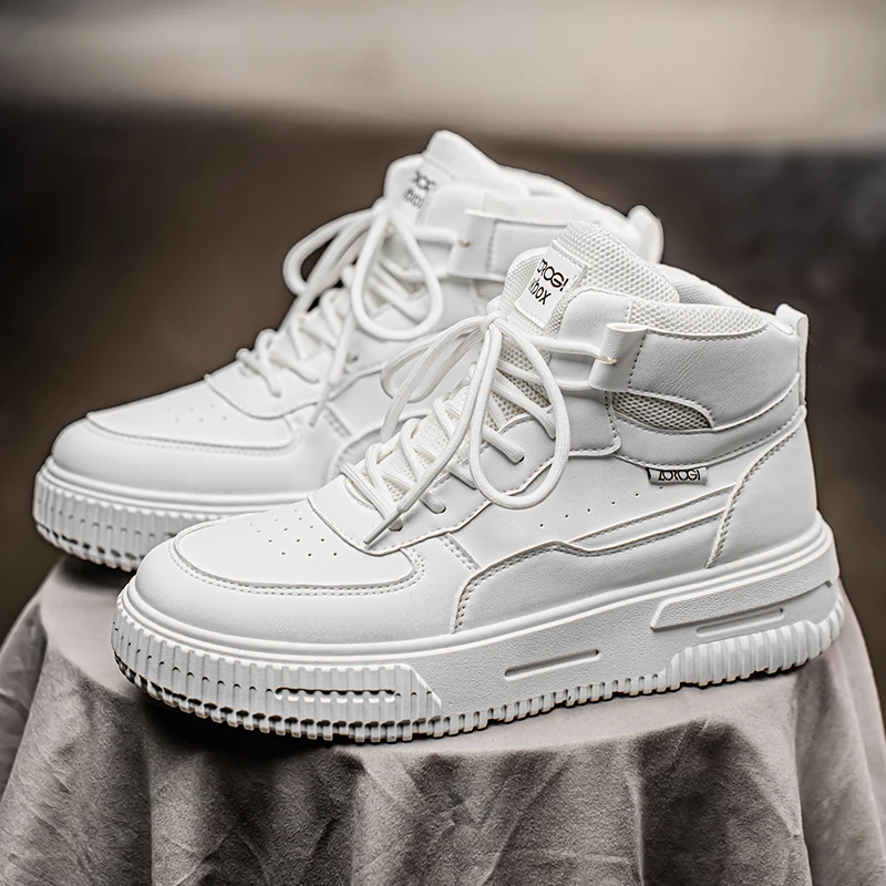 

Новые мужские кроссовки на шнуровке в консервативном стиле, однотонные, мягкие, дышащие, легкие, нескользящие, повседневные, для вечеринок, всесезонная прогулочная обувь