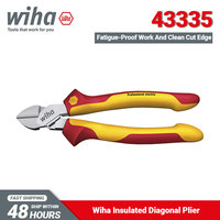 Wiha 43335 Diagonal Cutters with DynamicJoint 1000V VDE 160mm Insulated Plier Professional Electric Electrician Repair Tools