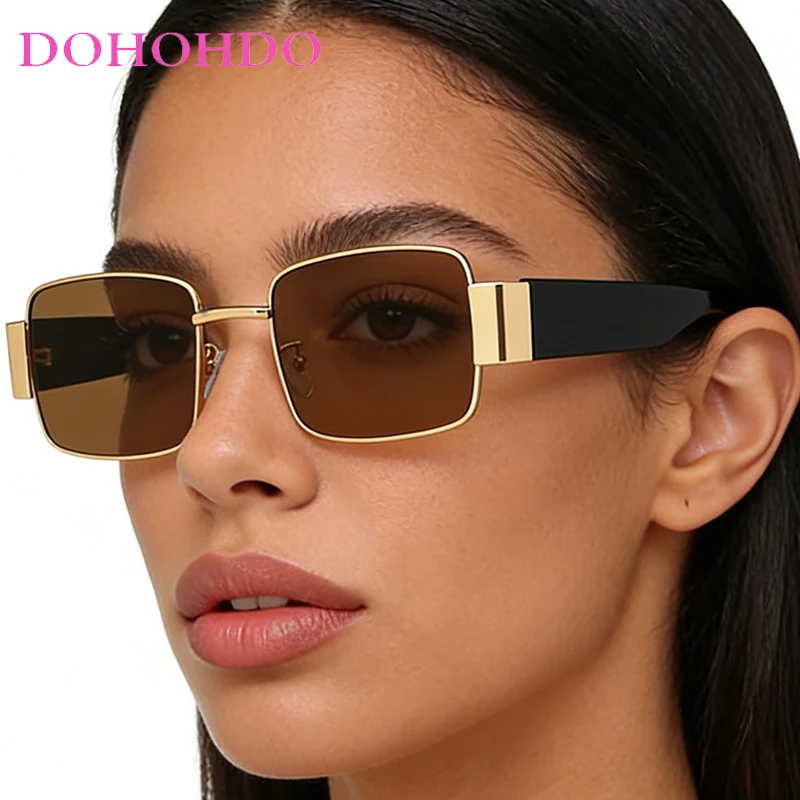 

Retro Brand Small Square Women Sunglasses Fashion Designer Punk Men Sunglass Outdoor Driving Shade Sunglasses Unisex Очки UV