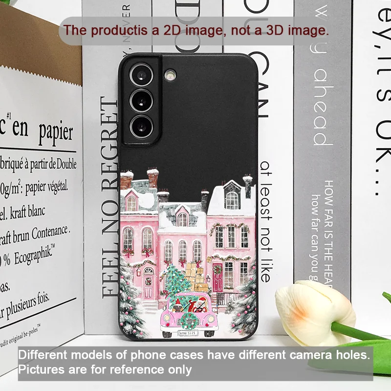 Christmas Building Winter Snow Scenery Phone Case for Google Pixel 10 9A 8 A 7A 6 A 7 PRO 8 9 Pro XL 4G 5G Shockproof Soft Cover