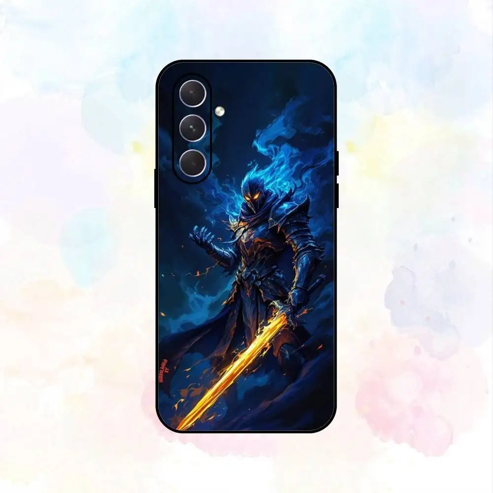 حافظة هاتف لعبة D-Dota 2 الرائعة لهاتف سامسونج جالاكسي A73، A72، A71، A70، A53، A52، A51، غلاف أسود ناعم آخر #2