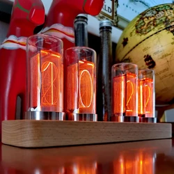 LED Digital Desk Clock Table Decoration Modern Desktop Clocks Original Vacuum-tube Watches Calendar Mechanical Room Decoration