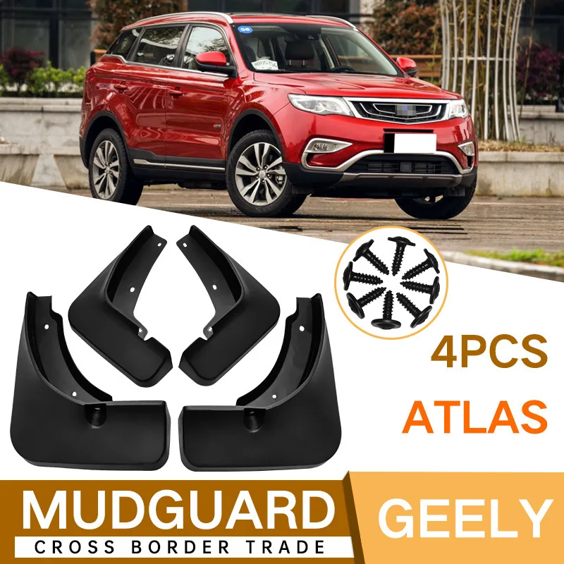 For Geely Boyue Geely Atlas fender tiles front and rear mud flaps 4runner accessories