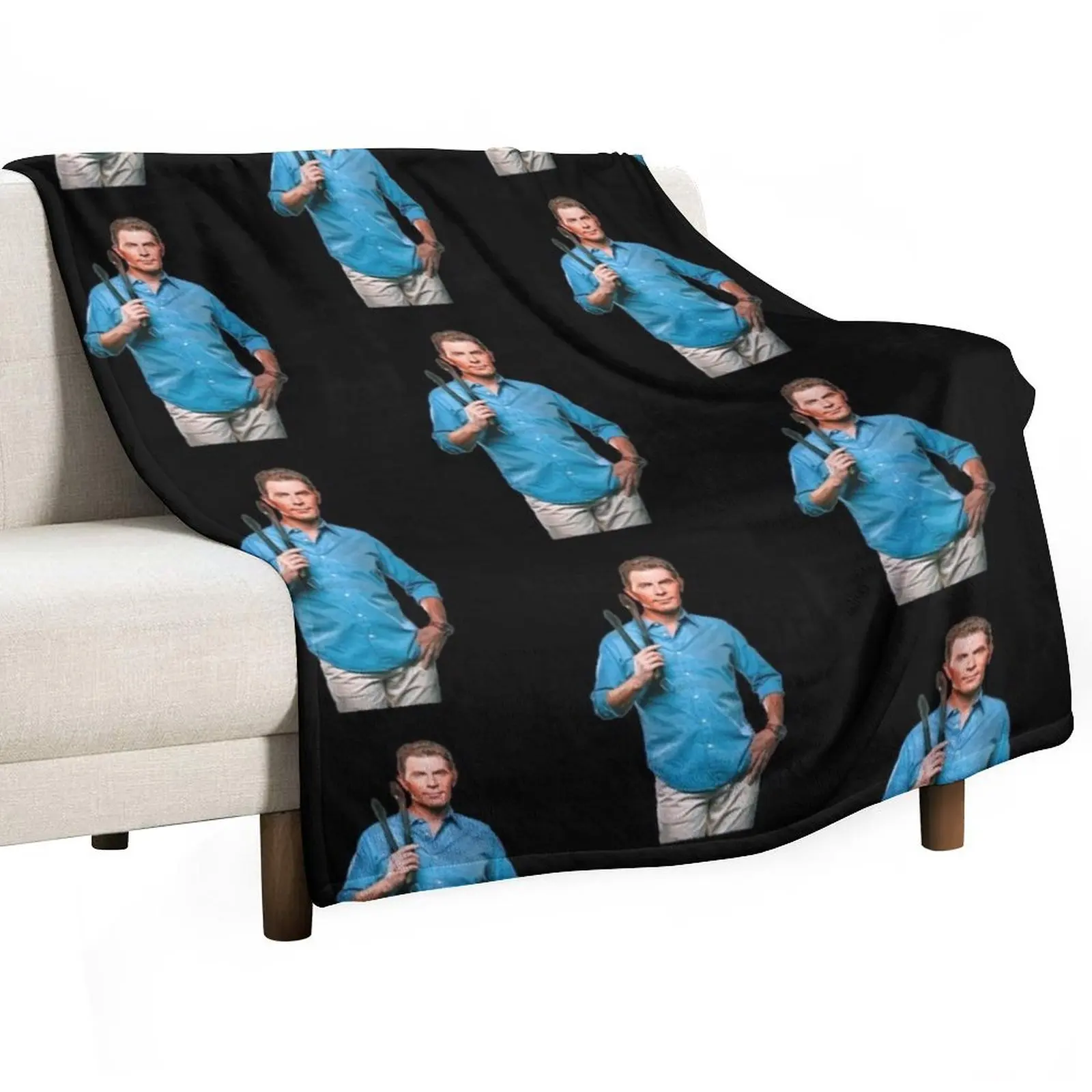 Bobby #Flay #Celebrity Chef Food Network Tv Star-2400 Throw Blanket Picnic Luxury St Furry Retros Beautifuls Blankets