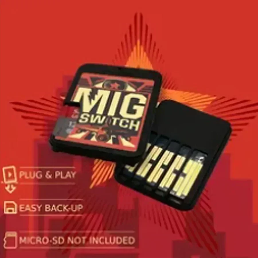 Mig Switch V2 NS MigFlash Cart plug&play Modified Chip migswitch v2