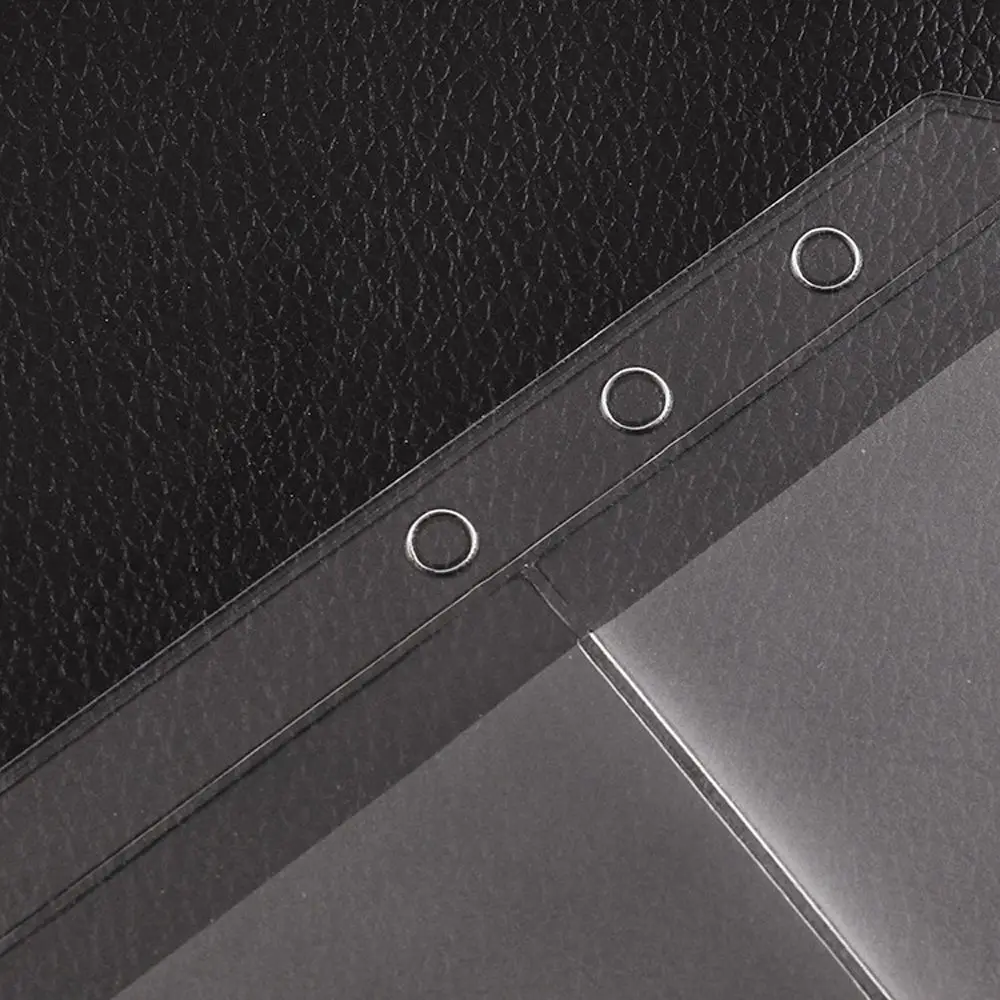 Organizer Bag with Flap Binder Filler Sticker Storage Bag Loose Leaf Bags Binder Zipper Folders Notebook Binder Binder Pockets