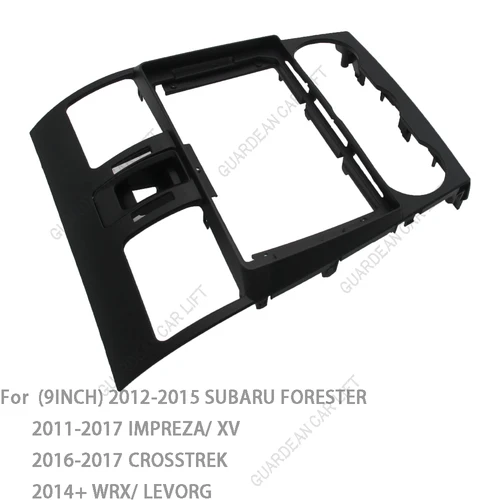 Imagen 2 del producto Reproductor estéreo Android de fascias de Radio de coche de 9 pulgadas, Panel de unidad principal de 2 Din, marco de tablero para SUBARU FORESTER/2011-2017 IMPREZA 2012-2015