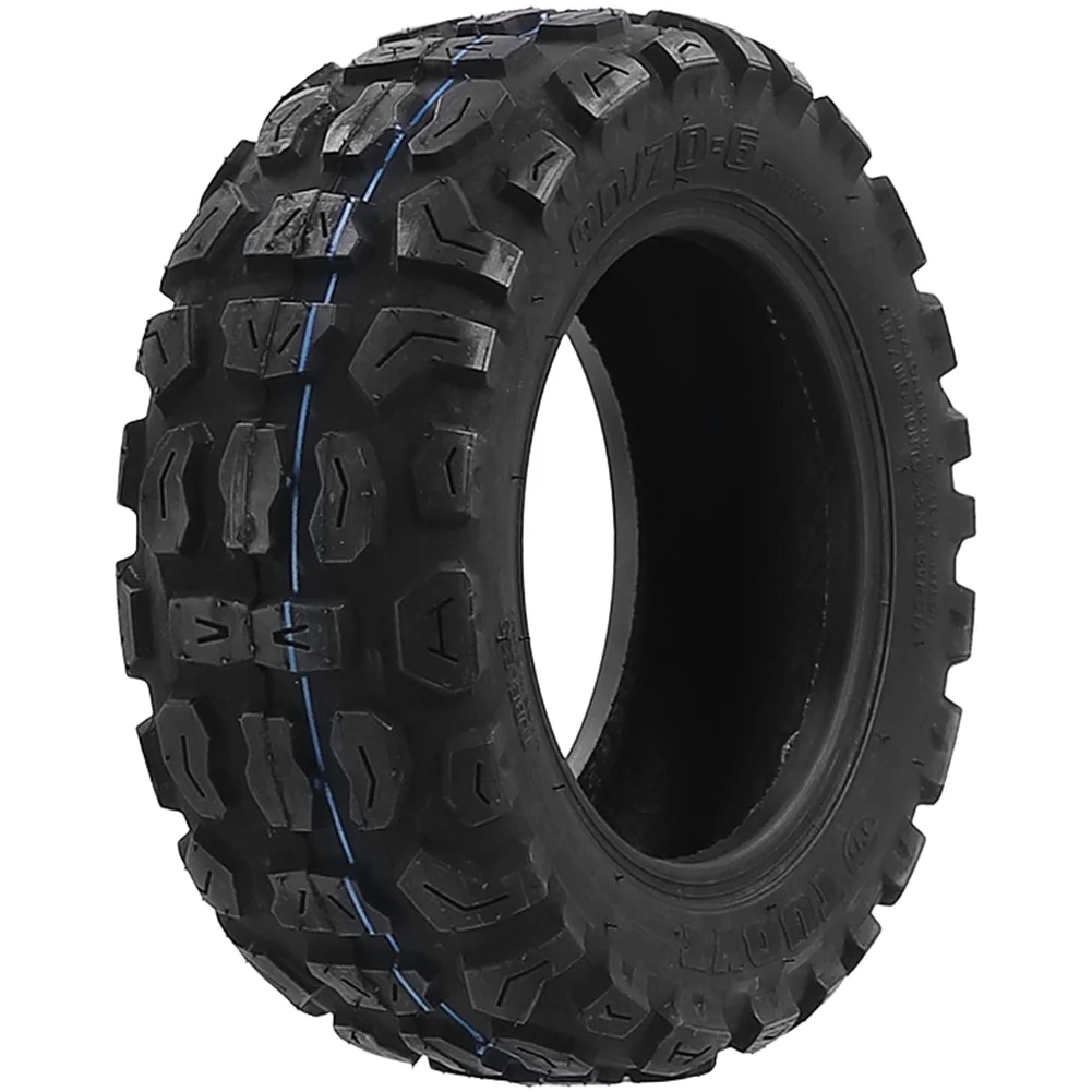 For Off-road Performance 90 70-6 Tubeless Tire Anti Slip Rubber Tire Electric Scooter Deep Tread Design High Elastic Rubber