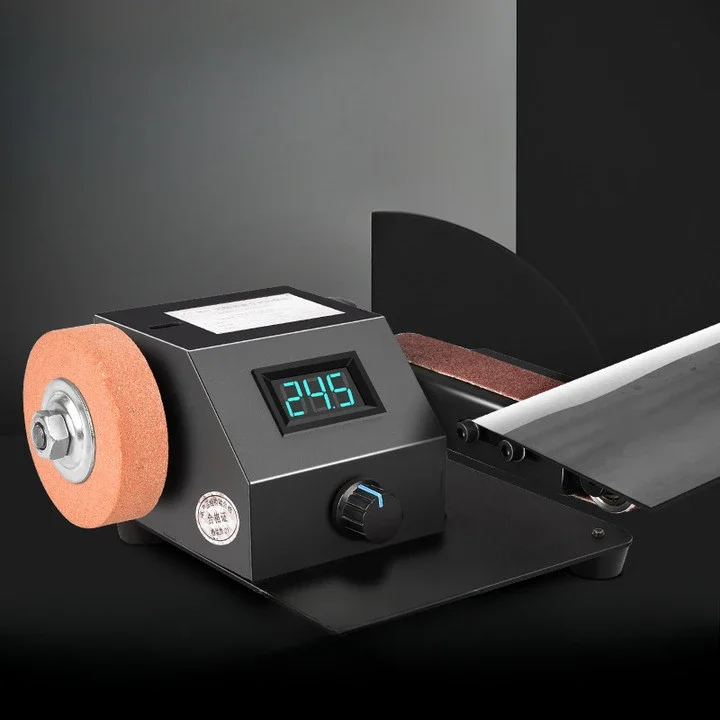 

Electric knife sharpener Household small abrasive belt Multifunctional grinding wheel machine Automatic mini knife sharpener