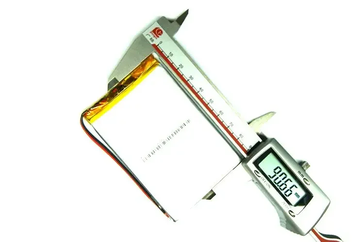 Alppie PDA tablet pintar 3.7V, ponsel kapasitas besar baterai lithium polimer 406090426190