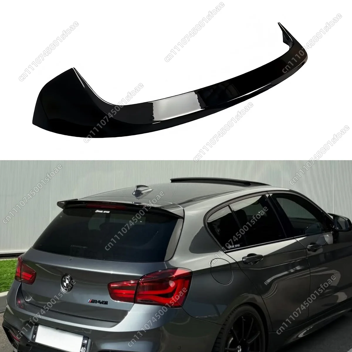 

For BMW 1 Series F20 F21 LCI M135i M140i 2011 2012 2013 2014 2015 2016 2017 2018 2019 M Sport Car Rear Roof Wing Bodykits Tuning
