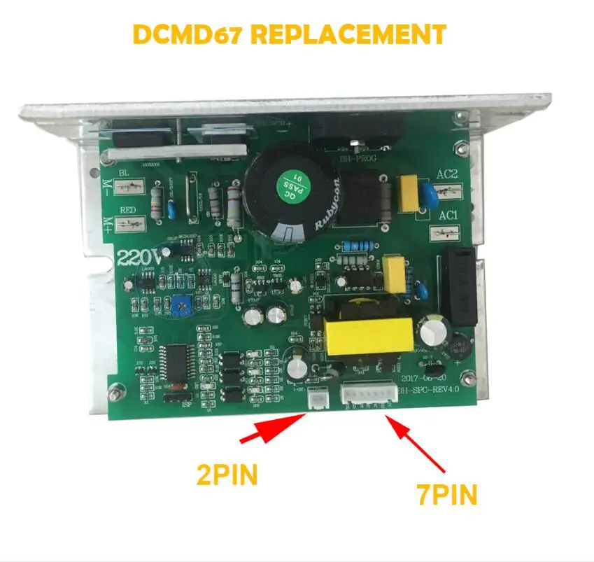 Placa de Controle da Esteira da Esteira de Endex Dcmd 67 Compatível para a Esteira Rolante Dcmd67 Controlador de Velocidade do Motor Placa-mãe