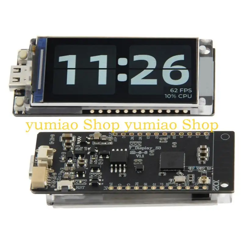 587B ESP32-S3  T-Display-S3 LCD WIFI Bluetooth-Compaitible5.0 LCD Display Board 1.9in