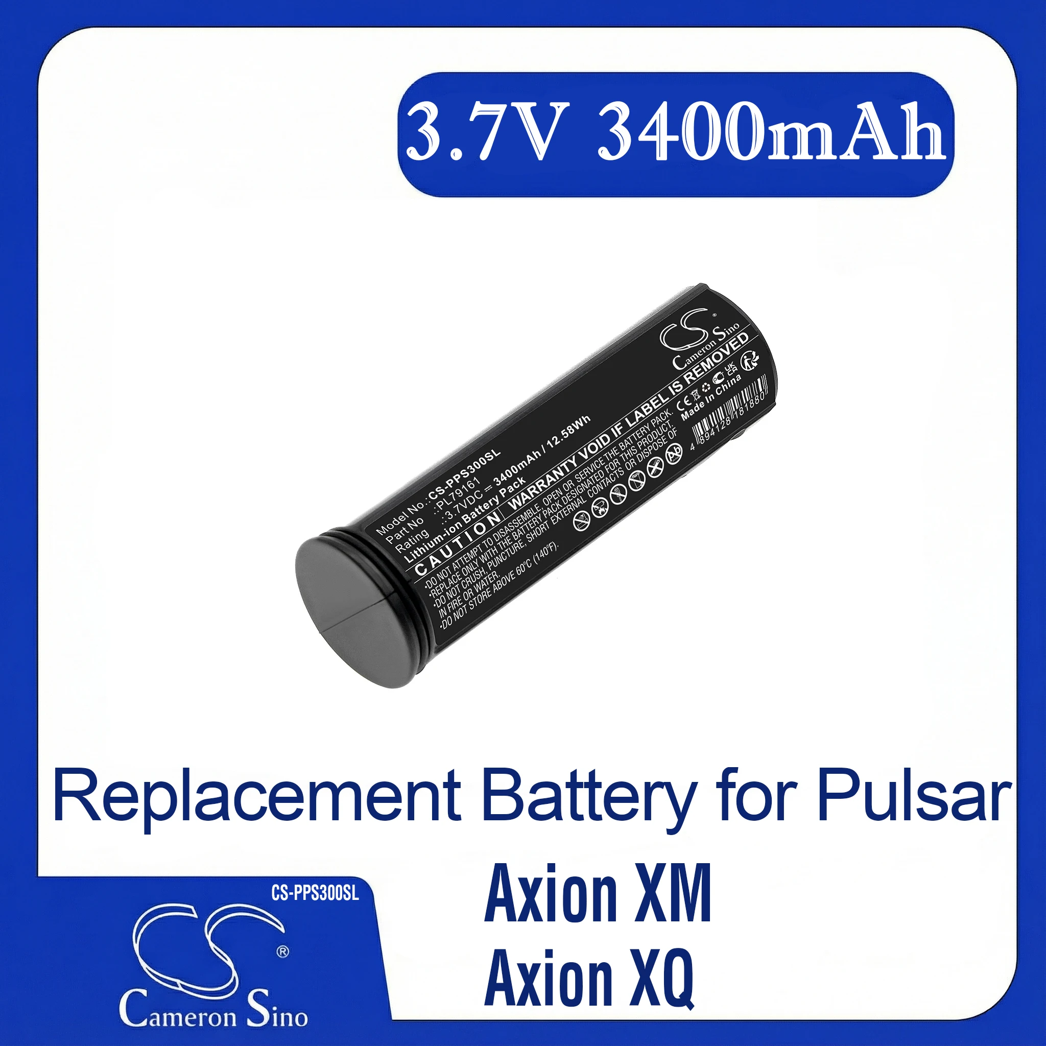 

Cameron Sino Replacement Battery for Pulsar Axion XM, Axion XQ, Axion XQ LRF, Digex,, Fits P/N APS2,APS3,PL79161